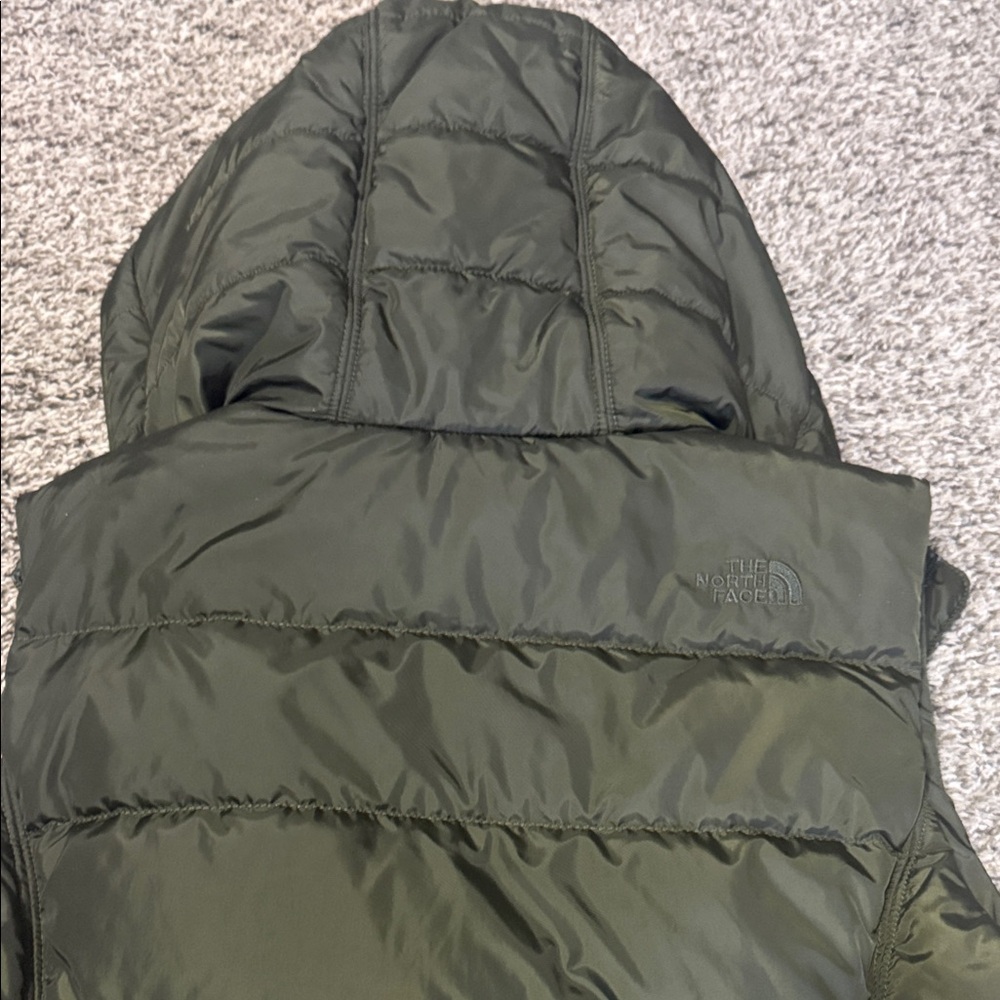 North face 550 fill down vest cinched waist women’s medium - Picture 6 of 6